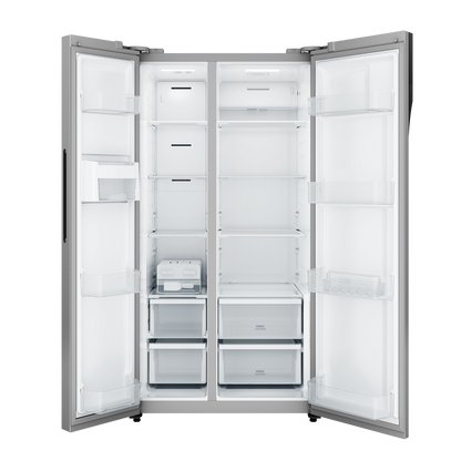 Westinghouse 624L Side by Side Fridge - Silver WSE6200SB