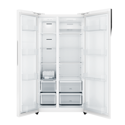 Westinghouse 624L Side by Side Fridge - White WSE6200WB