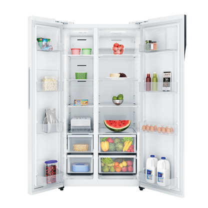 Westinghouse 624L Side by Side Fridge - White WSE6200WB
