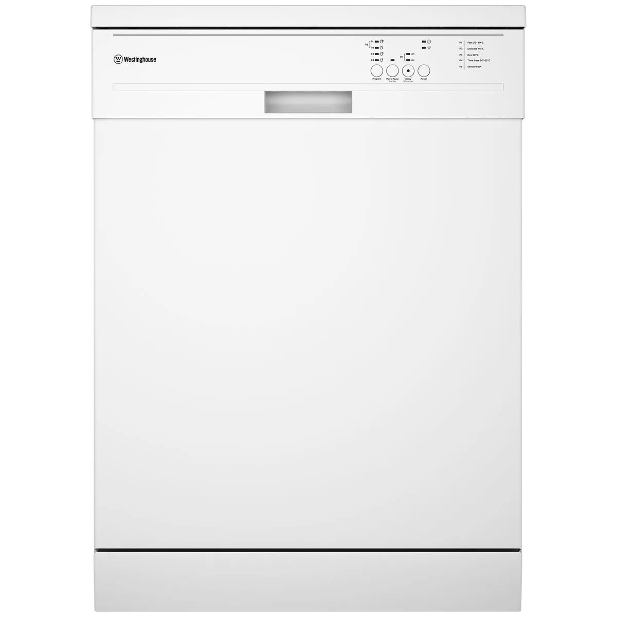 Westinghouse 60cm 14 Place Freestanding Dishwasher - White WSF6602WB