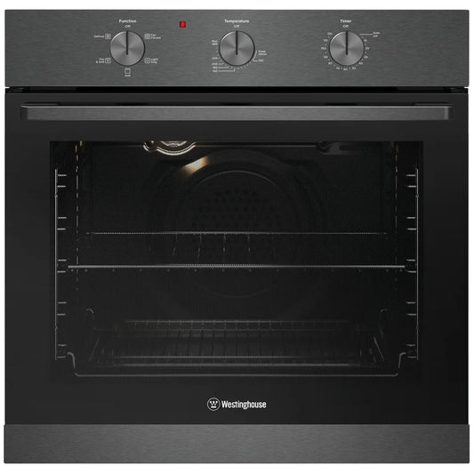 Westinghouse 60cm Multi-Function Oven - Dark Stainless Steel WVE6314DD