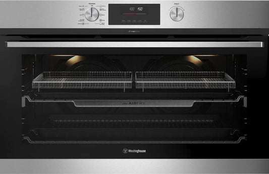 Westinghouse 90cm Multi-Function Pyrolytic Oven with AirFry - Stainless Steel WVEP9716SD