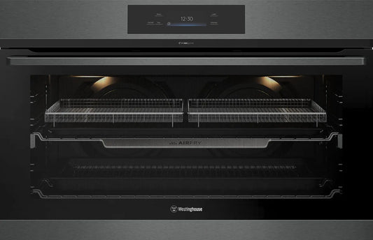 Westinghouse 90cm Multi-Function Pyrolytic Oven and SteamBake - Dark Stainless Steel WVEP9917DD