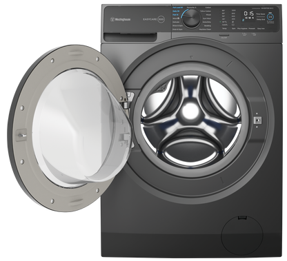 Westinghouse 9kg EasyCare 500 Series Front Load Washing Machine - Metallic Grey WWF9024M5SA