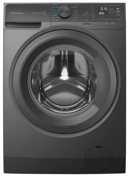 Westinghouse 9kg/5kg Washer Dryer Combo - Mettalic Grey WWW9024M5SA