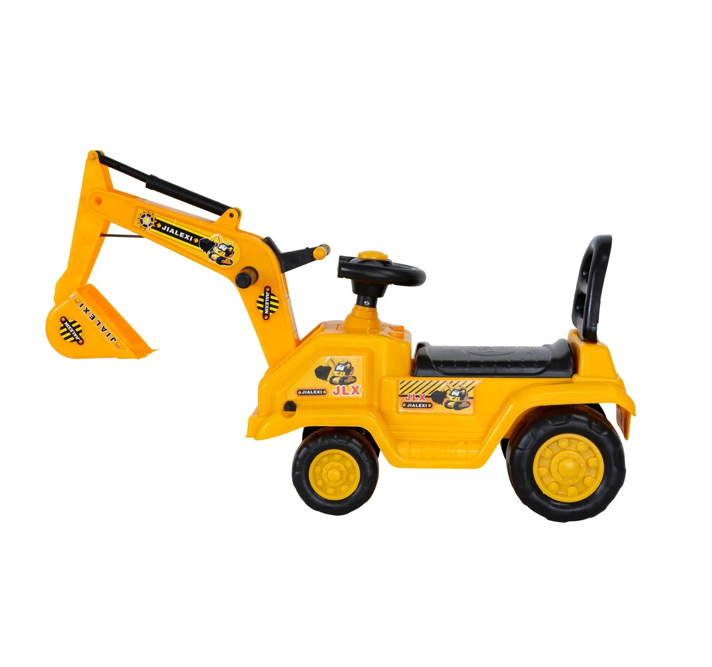 Lenoxx Ride-on Childrens Toy Excavator Truck - Yellow YD1006